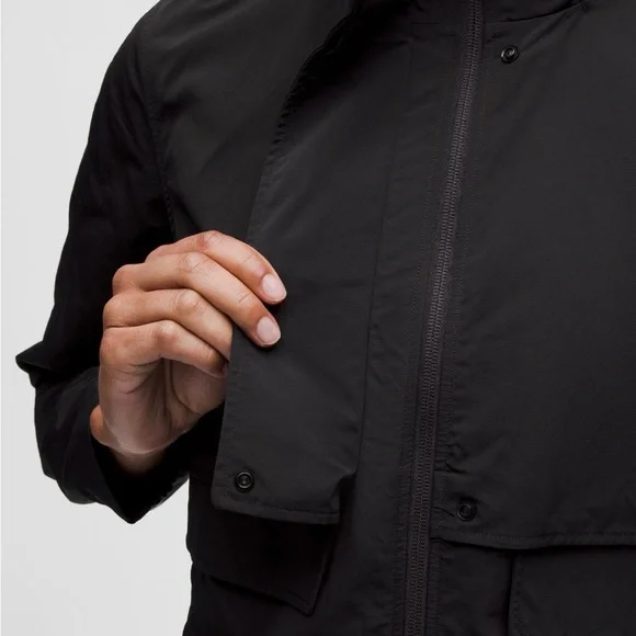 Black Lululemon Always Effortless Classic Fit Women's Jacket size 2 - Picture 6 of 8